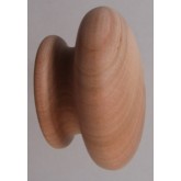 Knob style R 55mm cherry sanded wooden knob