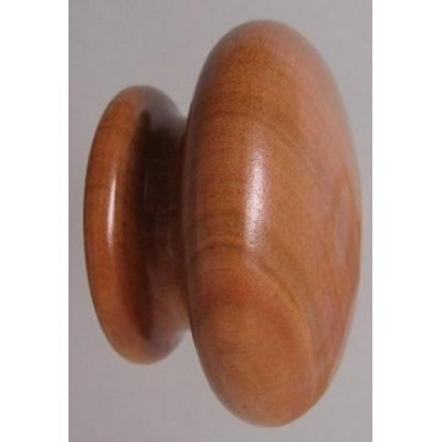 Knob style R 55mm cherry lacquered wooden knob