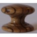 Knob style S 32mm zebrano lacquered wooden knob