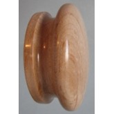 Knob style I 60mm maple lacquered wooden knob