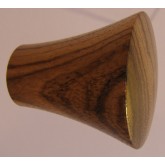 Knob style P 40mm zebrano lacquered knob